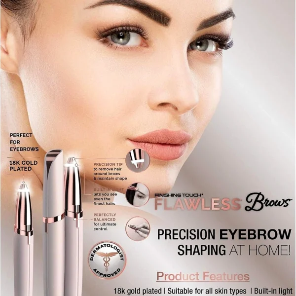 Flawless Eyebrow Trimmer for Women